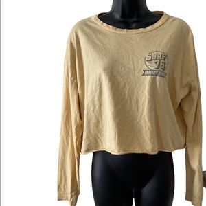 French Pastry Long sleeve crop